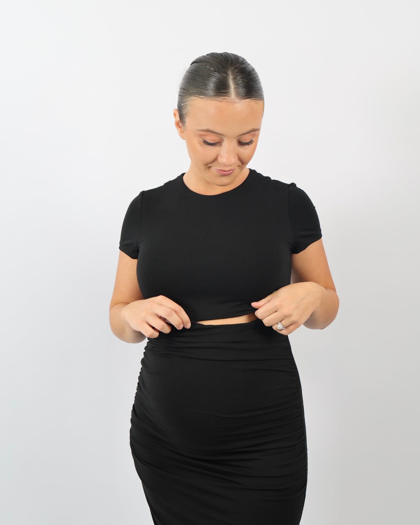 Our Signature Bamboo Short Sleeve Maxi Dress