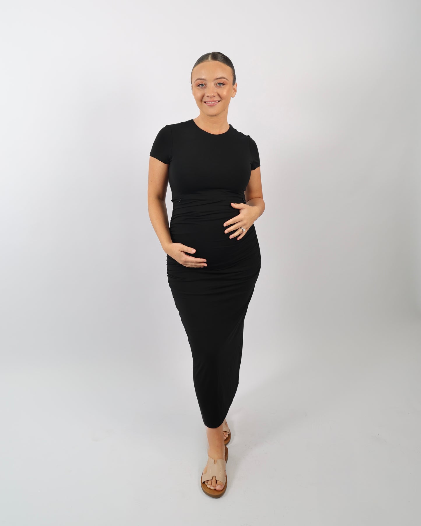 Our Signature Bamboo Short Sleeve Maxi Dress
