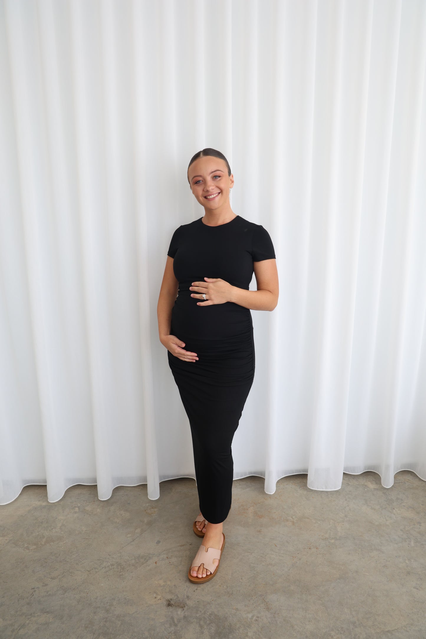 Our Signature Bamboo Short Sleeve Maxi Dress