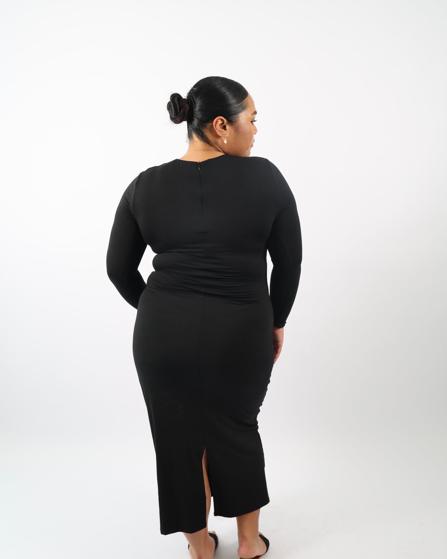 Our Signature Bamboo Long Sleeve Maxi Dress