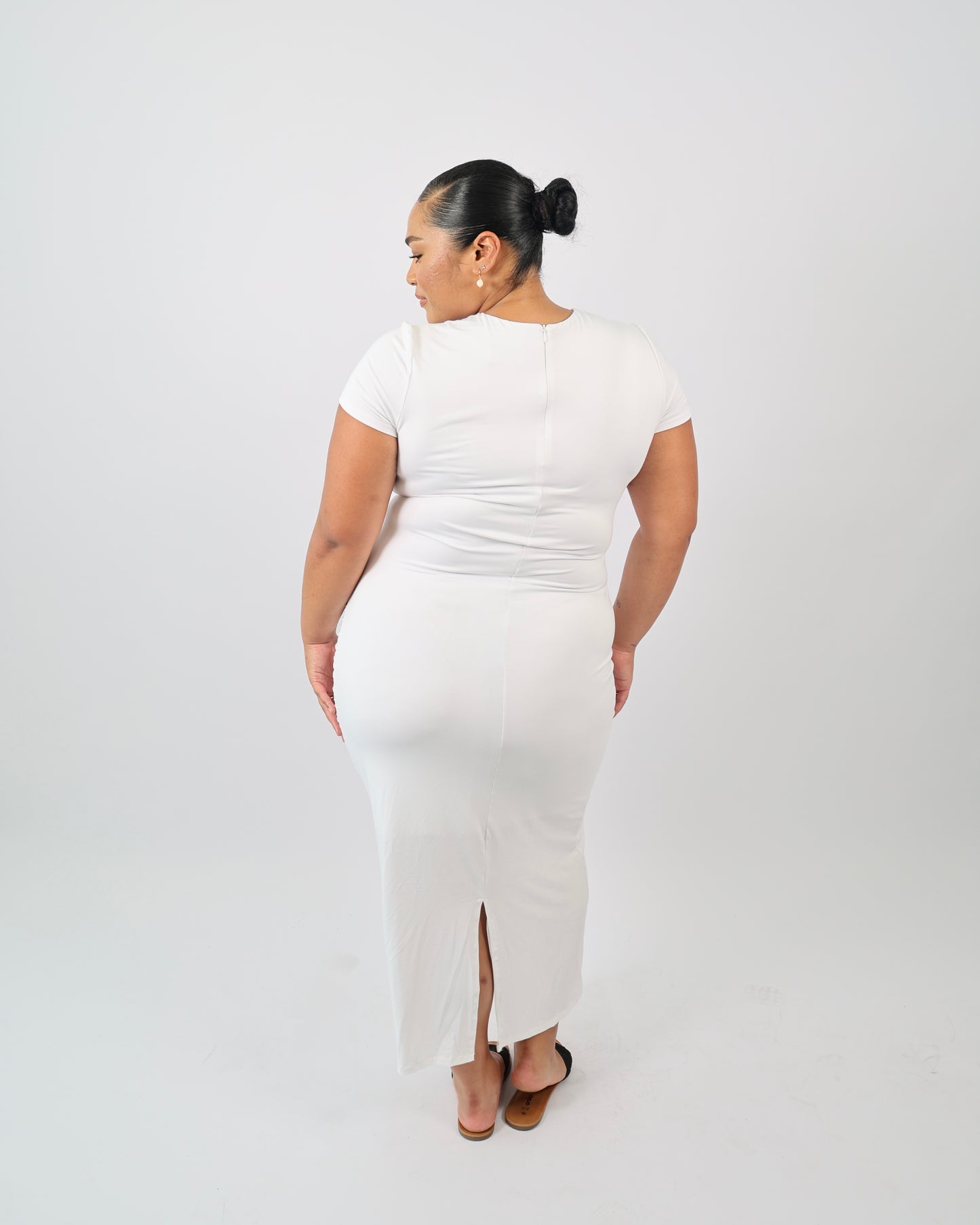 Our Signature Bamboo Short Sleeve Maxi Dress