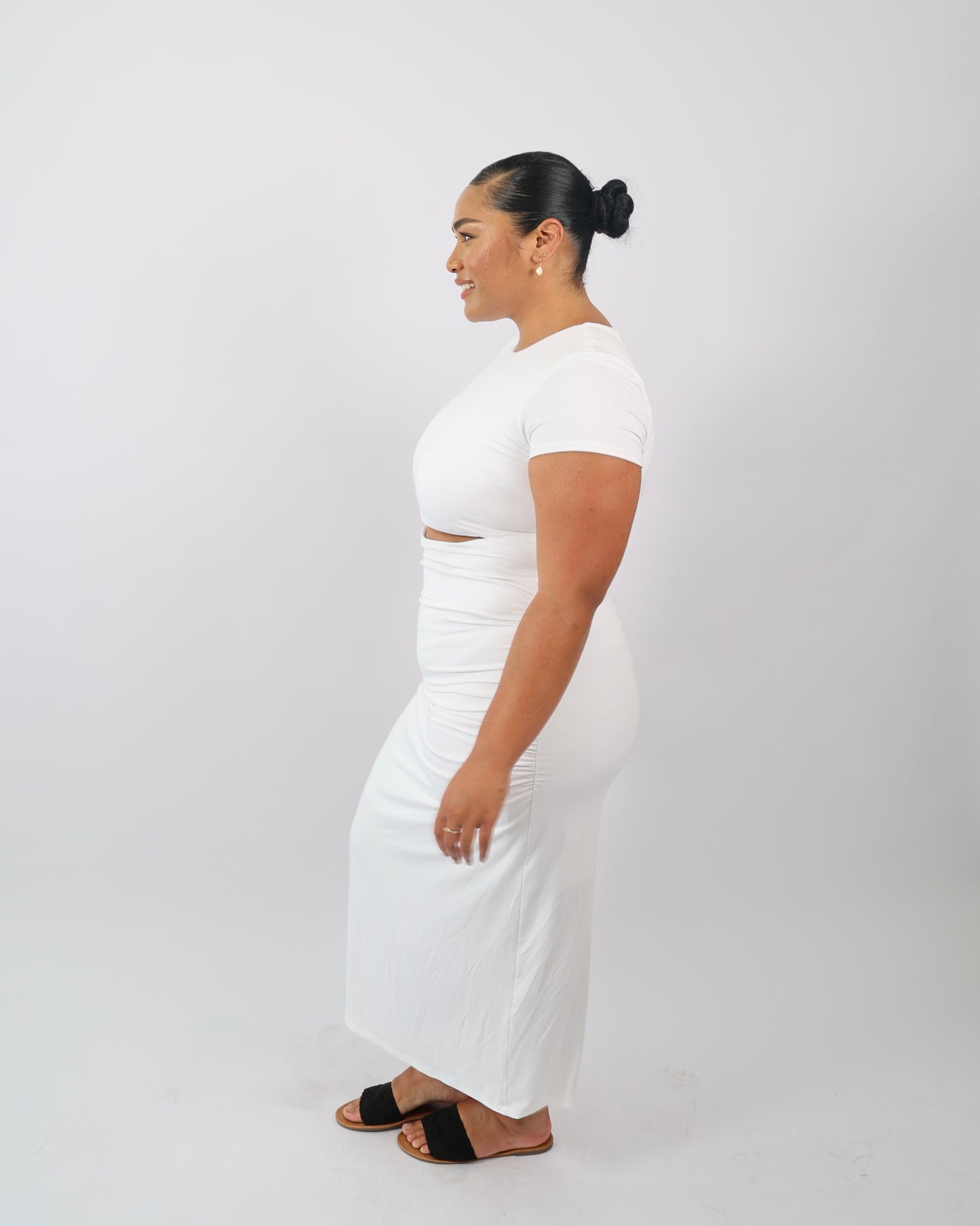 Our Signature Bamboo Short Sleeve Maxi Dress