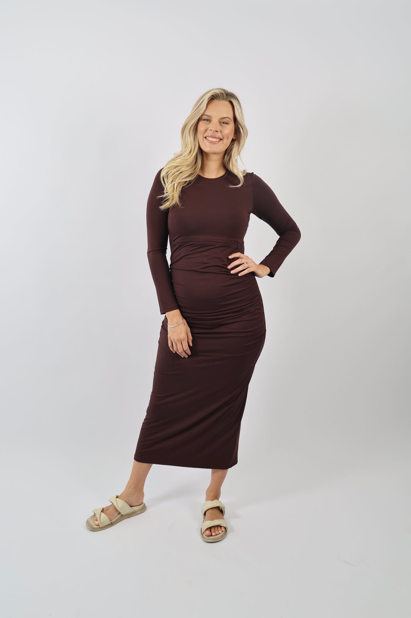 Our Signature Bamboo Long Sleeve Maxi Dress
