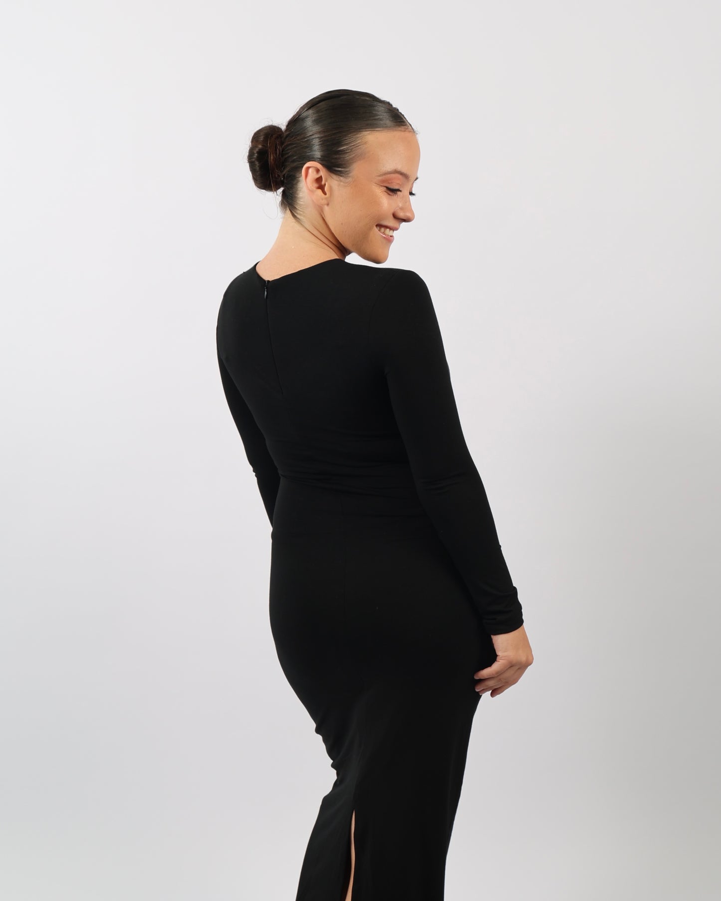 Our Signature Bamboo Long Sleeve Maxi Dress