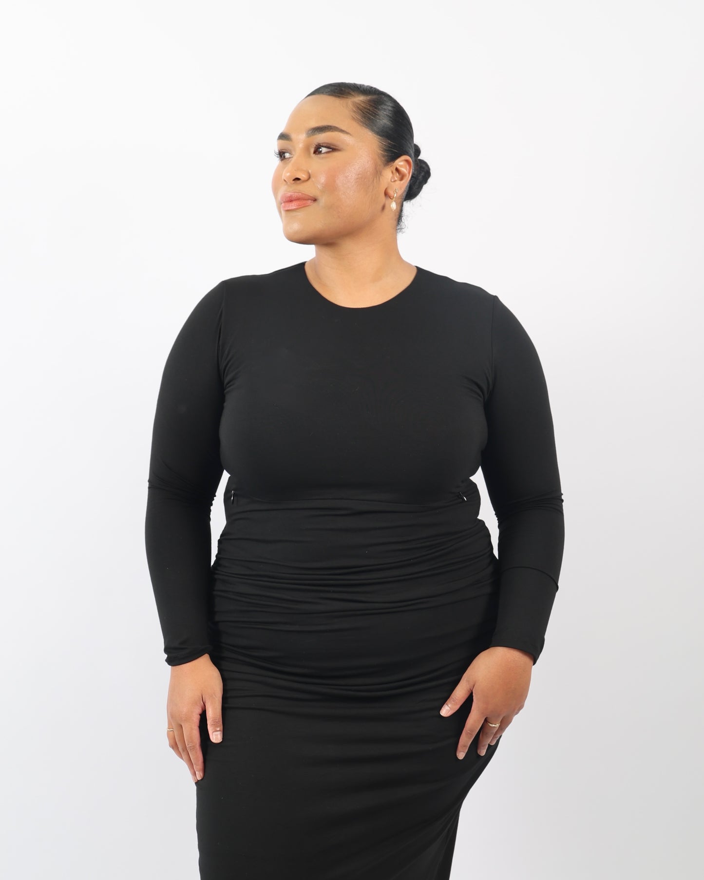 Our Signature Bamboo Long Sleeve Maxi Dress